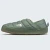 Thermoball Traction Mule V Slate Moss/Bark Mist Shoes(The North Face Thermoball Traction Mule V Slatr Moiss Bark Mist Shoes Women Fa25)
