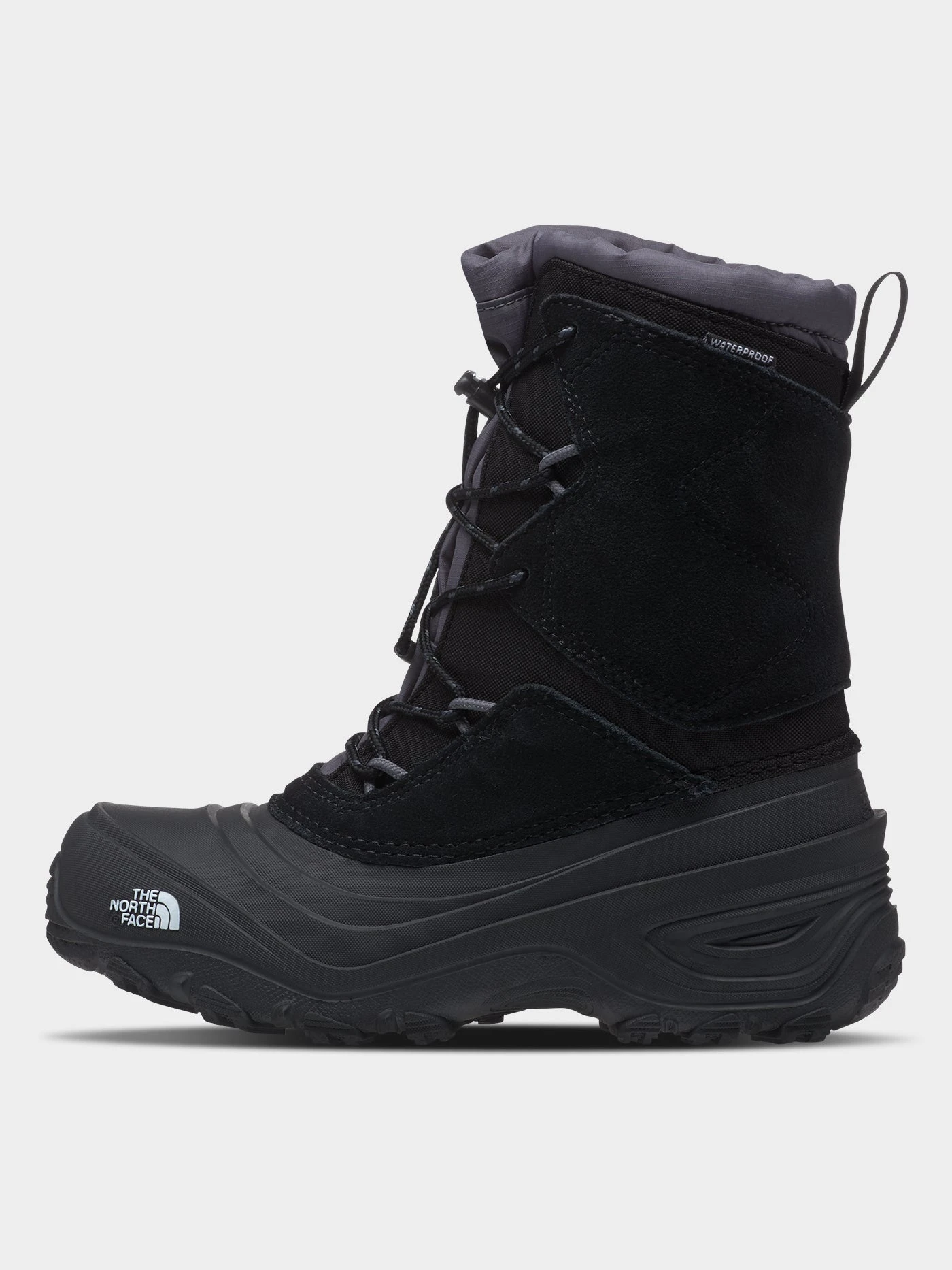 Alpenglow V WP TNF Black/Vanadis Grey Winter Boots (Kids)(The North Face Alpenglow V Wp Tnf Black Vanadis Grey Winter Boots Kids Wt25) 1 Alpenglow V WP TNF Black/Vanadis Grey Winter Boots (Kids)(The North Face Alpenglow V Wp Tnf Black Vanadis Grey Winter Boots Kids Wt25)