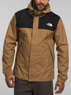 Antora Jacket(The North Face Antora Jacket Co) -ThinkEmpire Shop NF0A7QEY4HK in Utility BrownTNF 5b50d31e cf5b 4a72 8cbc 2148dc00a719
