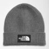 TNF Box Logo Cuffed Beanie (Youth 7-14)(The North Face Tnf Box Logo Cuffed Beanie Kids Co)