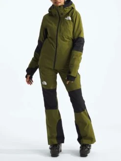 Lenado Snow Pants (Women)(The North Face Lenado Snow Pants Women Wt25) -ThinkEmpire Shop NF0A87X1RMO in Forest OliveTNF B1