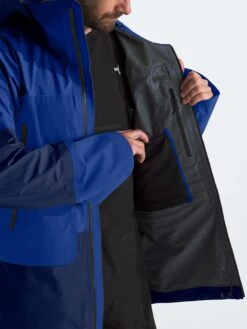 GORE-TEX Summit Verbier Snow Jacket(The North Face Gore Tex Summit Verbier Snow Jacket Wt25) -ThinkEmpire Shop NF0A87ZK5NO in TNF BlueEagle Blu 3