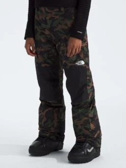 Freedom Insulated Pants (Youth 7-14)(The North Face Freedom Insulated Pants Boys 7 14 Wt25) -ThinkEmpire Shop NF0A88TY9IJ in TNF Black TNF Cam 1