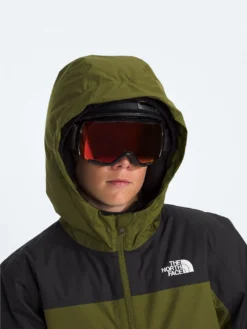 Freedom Insulated Jacket (Youth)(The North Face Freedom Insulated Jacket Youth Wt25) -ThinkEmpire Shop NF0A88TZRMO in Forest OliveTNF B5