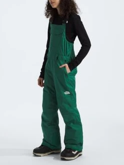 Freedom Insulated Overall (Youth)(The North Face Freedom Insulated Overall Youth Wt25) -ThinkEmpire Shop NF0A88UZNL1 in Evergreen 2