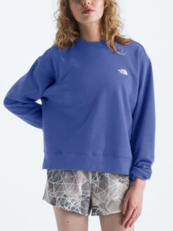 Evolution Crewneck(The North Face Evolution Crewneck Sp25) -ThinkEmpire Shop NF0A88ZX6IF in Indigo Plum