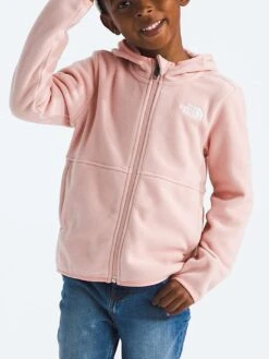 Polaire Glacier Full Zip Hoodie (Boys 2-7)(The North Face Polaire Glacier Full Zip Hoodie Boys 2 7 Sp25 2025) -ThinkEmpire Shop NF0A8B18LK6 in Mousse Rose