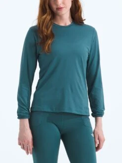 Dune Sky Long Sleeve T-Shirt(The North Face Dune Sky Long Sleeve T Shirt Women Fa25)