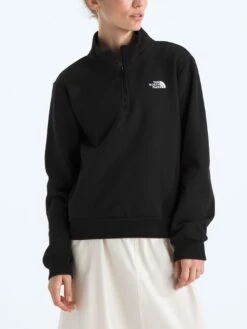 Evolution Simple Dome 1/4 Zip Sweater(The North Face Evolution Simple Dome 1 4 Zip Sweater Women Fa25)