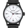 The Sentry SS Black/White Watch(Nixon The Sentry Ss Watch Black White)