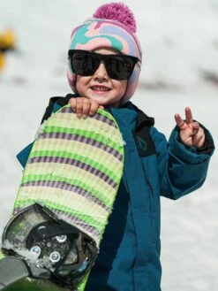 Camoblast Beanie (Kids)(Volcom Camoblast Beanie Kids Wt25) -ThinkEmpire Shop NN5852501 PNK 100