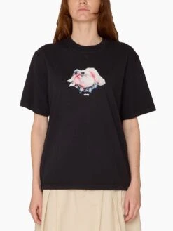 Bulldog T-Shirt(Obey Bulldog T Shirt Women Sp25) -ThinkEmpire Shop OBEY 267862668 BLACK
