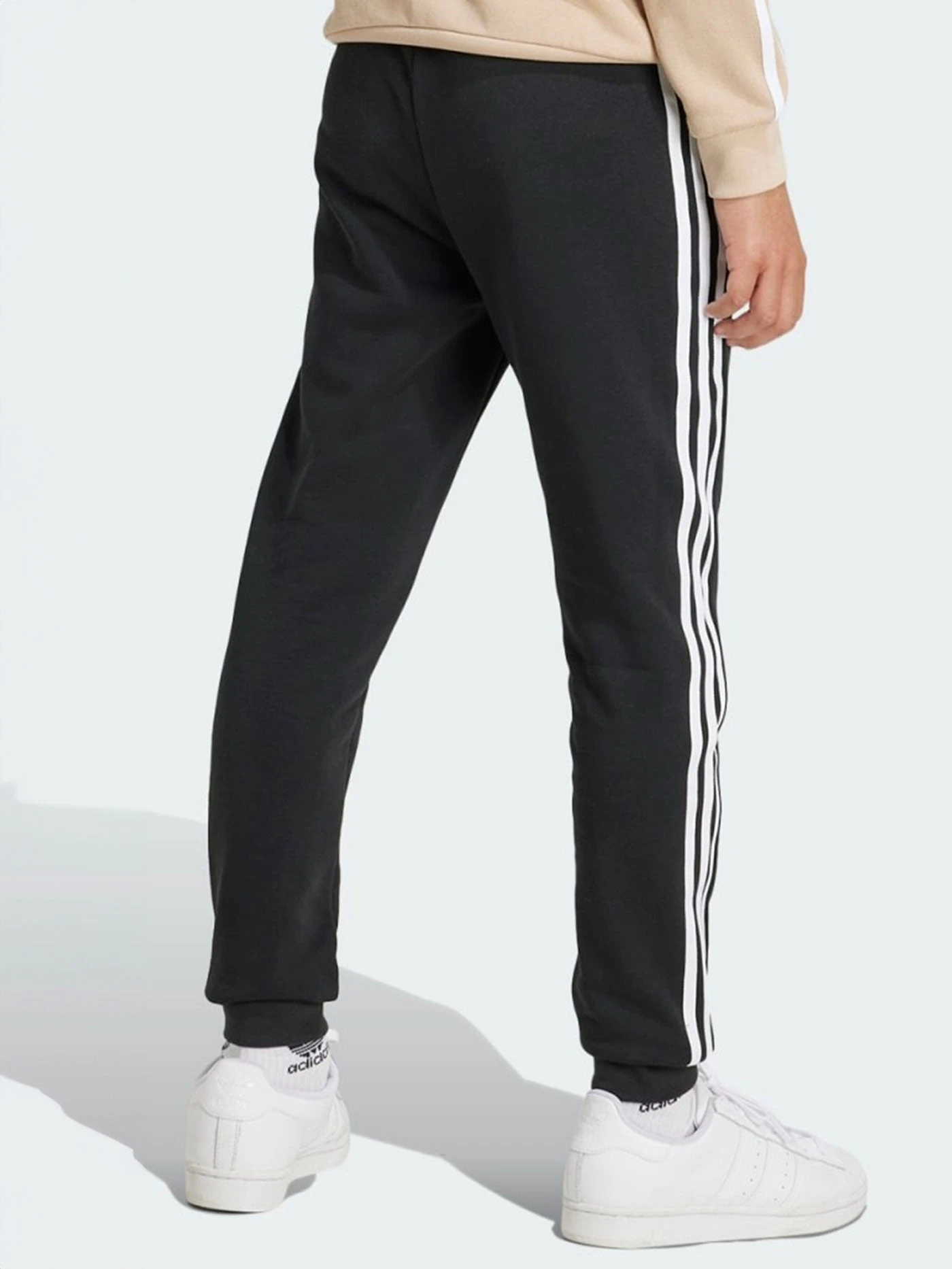 Adicolor Trefoil Black Pants (Boys 7-14)(Adidas Adicolor Trefoil Black Pants Boys 7 14 Sp25) 2 Adicolor Trefoil Black Pants (Boys 7-14)(Adidas Adicolor Trefoil Black Pants Boys 7 14 Sp25) - Image 2