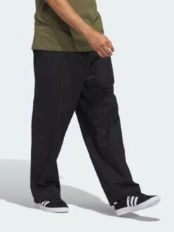 Skate Pintuck Black Pants(Adidas Skate Pintuck Black Pants Sp25) -ThinkEmpire Shop Pantalon a pinces Skateboarding2