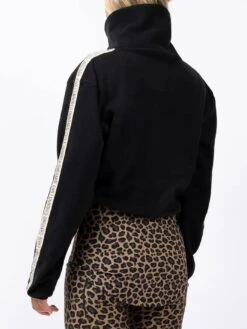 Peg Zip Cropped Black Polar(Eivy Peg Zip Cropped Black Polar Women Wt25) -ThinkEmpire Shop Peg Zip Cropped Fleece Black Bac3