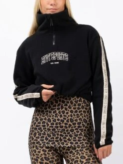 Peg Zip Cropped Black Polar(Eivy Peg Zip Cropped Black Polar Women Wt25)