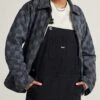 Pitstop Denim Checkered Station Jacket(Vans Pitstop Denim Checkered Station Jacket Women Fa25)