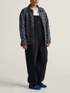 Pitstop Denim Checkered Station Jacket(Vans Pitstop Denim Checkered Station Jacket Women Fa25) -ThinkEmpire Shop Pitstop Checkered Station Denim3