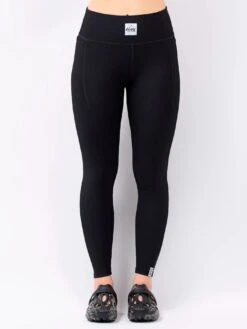 Pocket Rib Tights Black Base Layer(Eivy Pocket Rib Tights Black Base Layer Wt25)