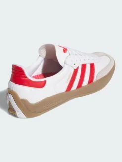 Puig Samba White/Better Scarlet/Gum4 Shoes(Adidas Puig Samba White Better Scarlet Gum4 Shoes Sp25) -ThinkEmpire Shop Puig Samba Shoes White JQ5865 05
