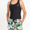 Simply Core Tankini Rashguard (Girls 7-14)(Volcom Simply Core Tankini Rashguard Girls 7 14 Co)
