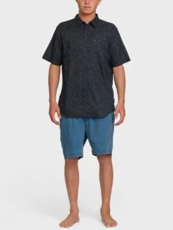 Ritz Classic Short Sleeve Buttondown Shirt(Quiksilver Ritz Classic Short Sleeve Buttondown Shirt Sp25) -ThinkEmpire Shop QSM15SW055 ECP OM FB
