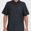 Ritz Classic Short Sleeve Buttondown Shirt(Quiksilver Ritz Classic Short Sleeve Buttondown Shirt Sp25)