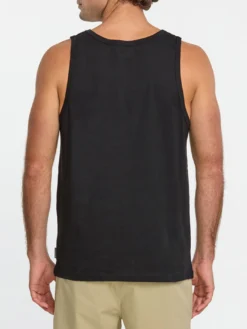 Blueweed Stripe Tank Top(Quiksilver Blueweed Stripe Tank Top Su25) -ThinkEmpire Shop QSM25TA301 BLK OM B