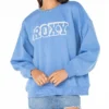 Morning Hike Riviera Solid Crewneck Sweatshirt(Roxy Morning Hike Riviera Solid Cewneck Sweatshirt Women Sp25)