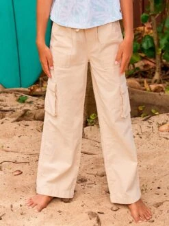 Precious Cargo Pants (Girls 7-14)(Roxy Precious Cargo Pants Girls 7 14 Sp25)