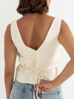 Lucia Sleeveless Top(Rhythm Lucia Sleeveless Top Su25) -ThinkEmpire Shop RRG0125W FT03 CRE LUCIATOP CREAM 1