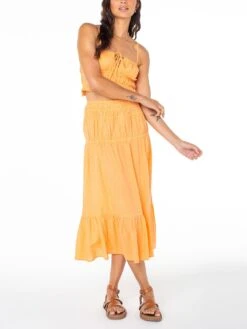 Sunset Mist Muskmelon Solid Tank Top(Roxy Sunset Mist Muskmelon Solid Tank Top Women Su25) -ThinkEmpire Shop RT71516AIA00 NMM A 2