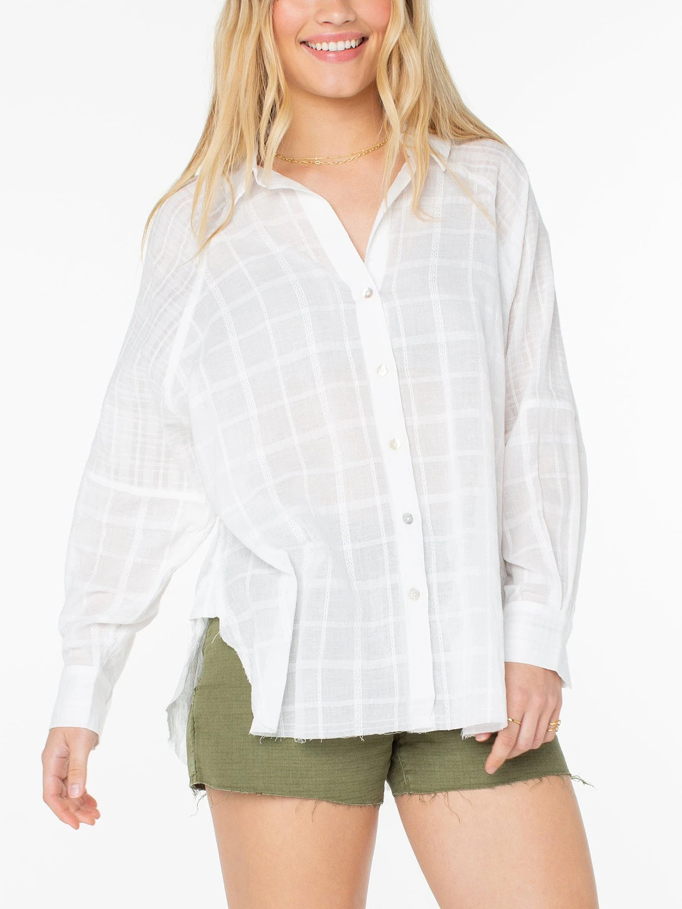 Out Of Office Long Sleeve Buttondown Shirt(Roxy Out Of Office Long Sleeve Buttondown Shirt Su25) 1 Out Of Office Long Sleeve Buttondown Shirt(Roxy Out Of Office Long Sleeve Buttondown Shirt Su25)