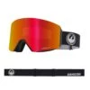 RVX MAG OTG Nouveau Black/LL Red ION + Spare Lens Goggle(Dragon Rvx Mag Otg Nouveau Black Ll Red Ion Spare Lens Goggle Wt25)