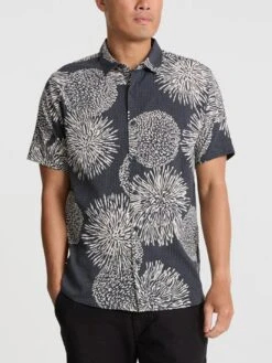 Bless Up Short Sleeve Buttondown Shirt(Roark Bless Up Short Sleeve Buttondown Shirt Su25) -ThinkEmpire Shop RW534 BFL 0329