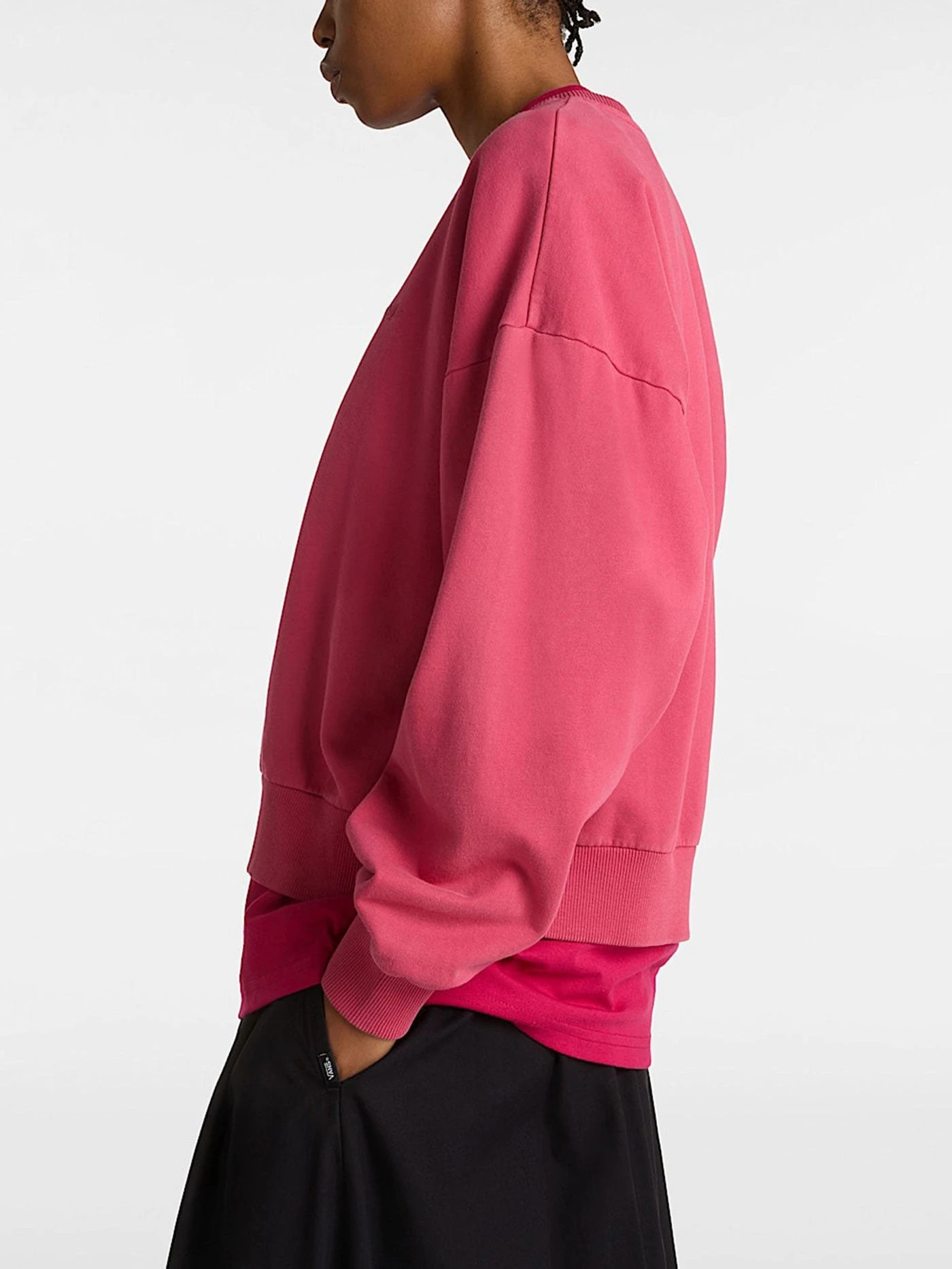 Retro Crewneck Sweatshirt(Vans Retro Crewneck Sweatshirt Women Sp25) 2 Retro Crewneck Sweatshirt(Vans Retro Crewneck Sweatshirt Women Sp25) - Image 2