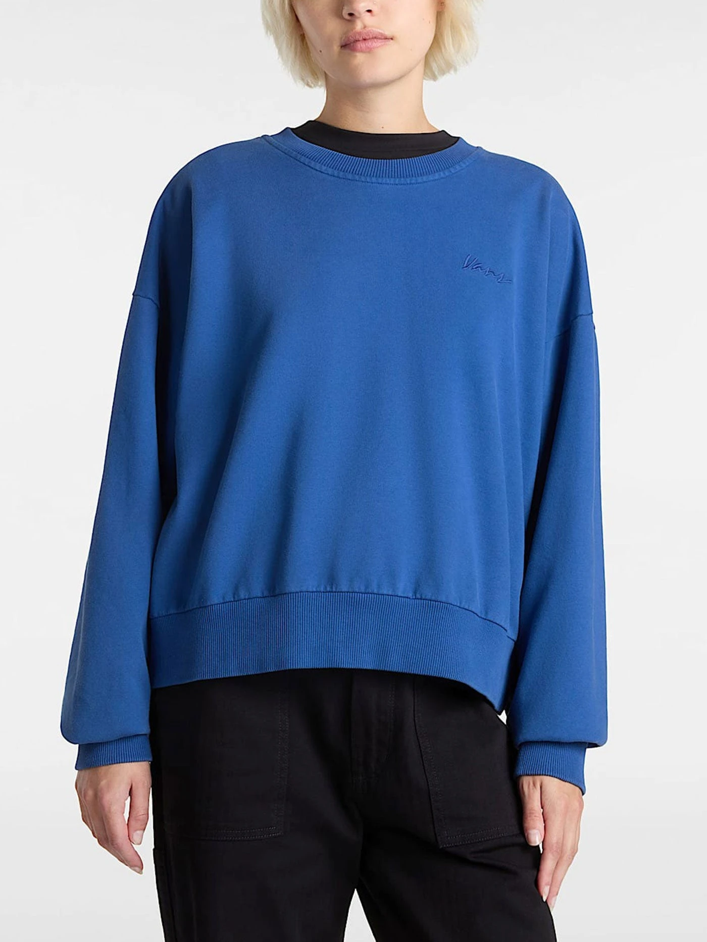 Retro Crewneck Sweatshirt(Vans Retro Crewneck Sweatshirt Women Sp25) 7 Retro Crewneck Sweatshirt(Vans Retro Crewneck Sweatshirt Women Sp25) - Image 7