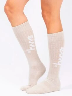 Rib Wool Faded Cloud Snow Socks(Eivy Rib Wool Faded Cloud Snow Socks Wt25) -ThinkEmpire Shop Rib Wool Socks Faded Cloud Side