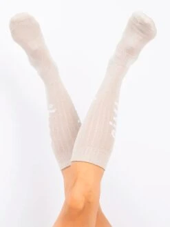 Rib Wool Faded Cloud Snow Socks(Eivy Rib Wool Faded Cloud Snow Socks Wt25) -ThinkEmpire Shop Rib Wool Socks Faded Cloud Upsid