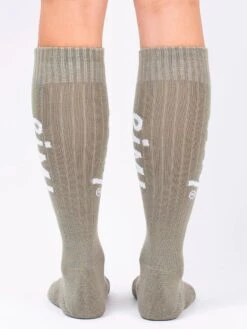 Rib Wool Faded Oak Snow Socks(Eivy Rib Wool Faded Oak Snow Socks Wt25) 9 Rib Wool Faded Oak Snow Socks(Eivy Rib Wool Faded Oak Snow Socks Wt25) -ThinkEmpire Shop Rib Wool Socks Faded Oak Back 1