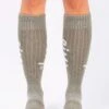 Rib Wool Faded Oak Snow Socks(Eivy Rib Wool Faded Oak Snow Socks Wt25)