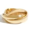 Trio Ring In Gold(Treasure Box Trio Ring In Gold Co)