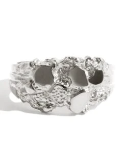 Nugget Ring In Silver(Treasure Box Nugget Ring In Silver Co)