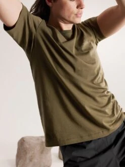 Kragg SL Cotton Emblem T-Shirt(Arcteryx Kragg Sl Cotton Emblem T Shirt Women Fa25) -ThinkEmpire Shop S25 X000009502 Kragg SL Cotton E7