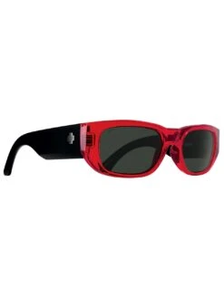 Genre Sunglasses(Spy Genre Sunglasses Red Matte Black Gray Green)