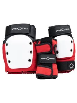 Pro-Tec 3 Pack Pads (Youth)(Pro Tec Pads 3 Pack Youth Co) -ThinkEmpire Shop ST JR3P OB RED WHT BLK REDWHITEBLACK 1 2 2048x c81900bc 815f 4a02 9c51 5df0e50e2ea8