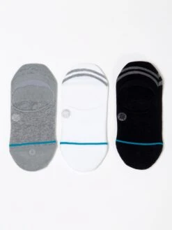 Gamut II Super Invisible 3 Pack Socks(Stance Gamut Ii Super Invisible 3 Pack Socks Co) -ThinkEmpire Shop STANCE GAMUT II SUPER INVISIBLE 3PACK MULTI STA BAS M145A19GPK CO