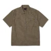 Stretch Micro Plaid Short Sleeve Bttondown Shirt(Huf Stretch Micro Plaid Short Sleeve Bttondown Shirt Fa25)
