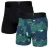 Droptemp Cooling Cotton 2 Pack Buzzcut/Black Boxer(Saxx Droptemp Cooling Cotton 2 Pack Buzzcut Black Boxer 2025)