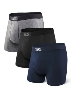Vibe Brief 3 Pack Boxer(Saxx Vibe Brief 3 Pack Boxer Men Co)